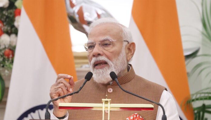 pm-modi-export-relief-west- Prime Minister Narendra Modi addressing India’s export relief measures amid West Asia crisis and supporting exporters