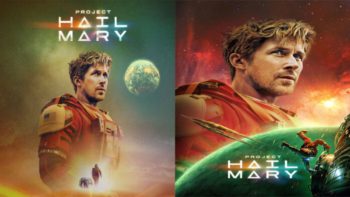 project-hail-mary-ryan-gosl Ryan Gosling in Project Hail Mary sci-fi movie scene