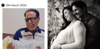 Randeep Hooda and Lin Laishram celebrating the birth of their baby girl as the actor becomes a father on his birthday.