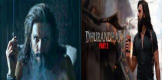 Ranveer Singh in action scene from Dhurandhar 2 directed by Aditya Dhar