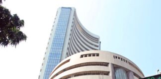 Indian stock market screen showing Sensex above 80,000 and Nifty above 24,700 after strong market rally
