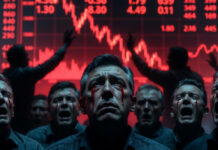 Stock Market Crash: Sensex Falls 2,500 Points, Nifty Slips Below 23,100 as Investors Lose ₹11.5 Lakh Crore Stock market crash India Sensex Nifty red screen showing sharp fall March 2026