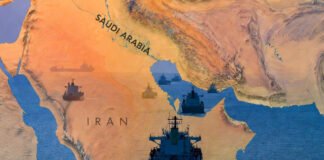 Strait of Hormuz oil tankers map Middle East shipping route crisis global oil supply
