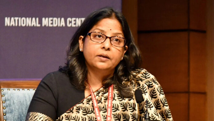 Sujata Sharma addressing fuel pricing policy as India keeps regular petrol and diesel prices unchanged despite premium fuel hike