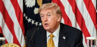 US President Donald Trump discussing Iran talks and delaying military strikes