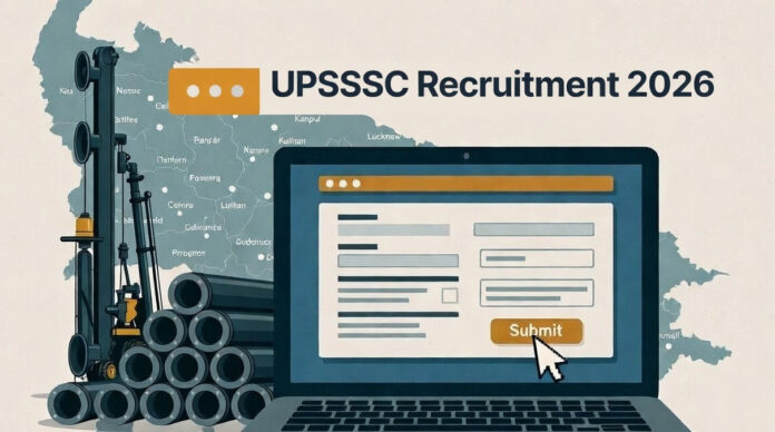 upsssc-vacancy-2026-assista UPSSSC recruitment 2026 assistant boring technician vacancy irrigation department jobs Uttar Pradesh