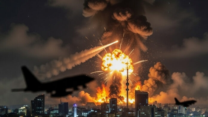 us-israel-iran-conflict-day CENTCOM operation footage and missile interceptions amid US Israel Iran conflict