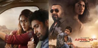 Adivi Sesh and Mrunal Thakur in intense emotional scene from Dacoit movie
