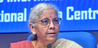 Finance Minister Nirmala Sitharaman
