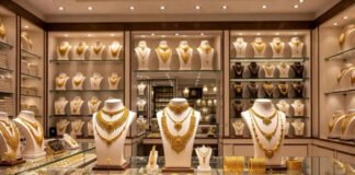 Gold and silver prices surge with bullion bars and rising market charts