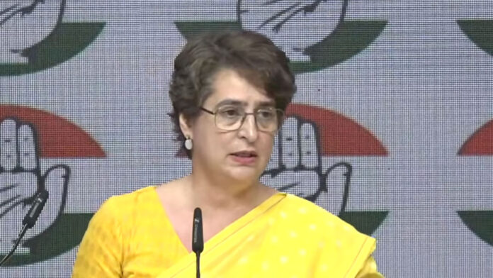 Priyanka Gandhi Calls Bill’s Failure ‘Victory for Democracy,’ Slams Government Over Women’s Issues and Federal Structure Priyanka Gandhi Calls Bill’s Failure ‘Victory for Democracy,’ Slams Government Over Women’s Issues and Federal Structure