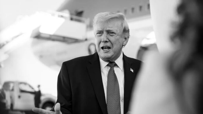 Trump Faces MAGA Backlash Over Iran Conflict Donald Trump speaking amid Iran war tensions and MAGA backlash