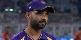 Ajinkya Rahane Fined ₹12 Lakh for Slow Over Rate as KKR’s IPL 2026 Woes Deepen