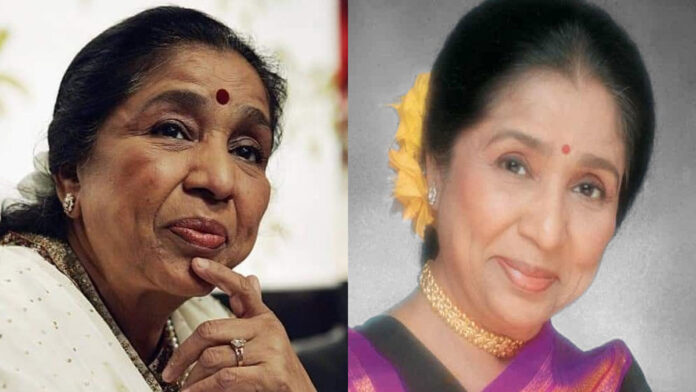 Legendary Singer Asha Bhosle Dies at 92; Nation Mourns as Funeral Set for Today in Mumbai Asha Bhosle tribute scene with fans and celebrities gathered at Mumbai residence