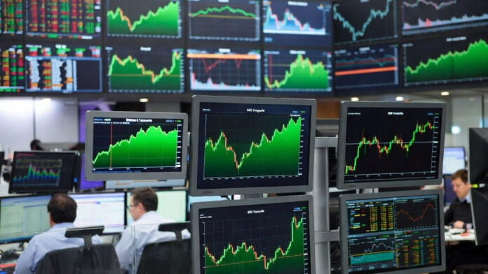 Asian Markets Rally Nikkei Kospi Hang Seng 2026 Asian stock markets trading screens showing Nikkei Kospi Hang Seng gains