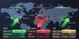 Asian Markets Rally, Europe Slips; Sensex, Nifty Surge as FIIs Pump ₹683 Crore Into Equities