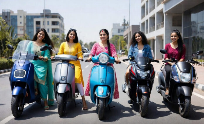 best-electric-scooters-indi Top electric scooters in India 2026 including TVS iQube, Ather Rizta, Bajaj Chetak, Hero Vida and Suzuki e Access