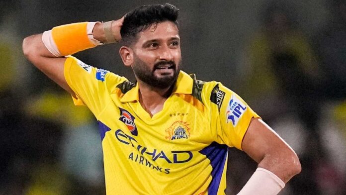 CSK Hit by Major Blow: Khaleel Ahmed Ruled Out of IPL 2026, Team Scrambles for Bowling Options