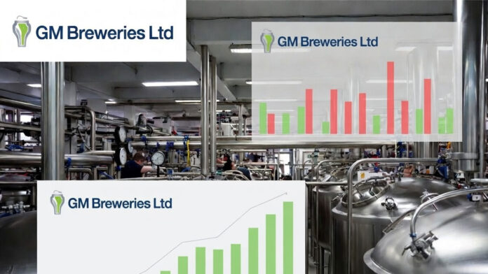 GM Breweries Reports Mixed Q4 FY26 Results GM Breweries plant with production and financial growth concept