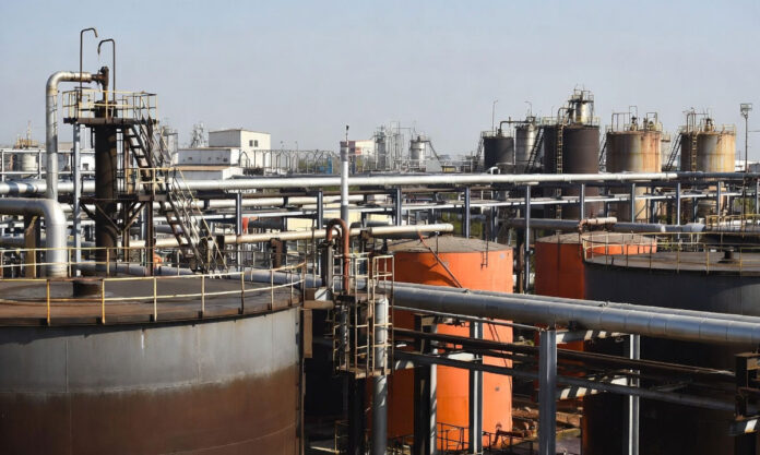 india-energy-security-crude India crude oil storage reserves and refinery tanks showing strong energy security infrastructure