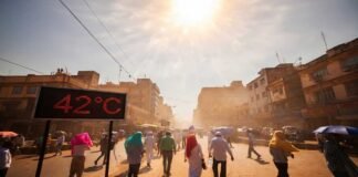 Heatwave Alert Across India — North India Sizzles Near 42°C, IMD Issues Multi-Region Warning