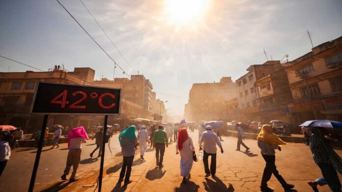 Heatwave Alert Across India — North India Sizzles Near 42°C, IMD Issues Multi-Region Warning Heatwave Alert Across India — North India Sizzles Near 42°C, IMD Issues Multi-Region Warning
