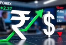 Indian Rupee Slides Sharply: Falls 41 Paise to Close at 94.56 Against US Dollar Indian rupee falls against US dollar amid oil price surge and FII outflows