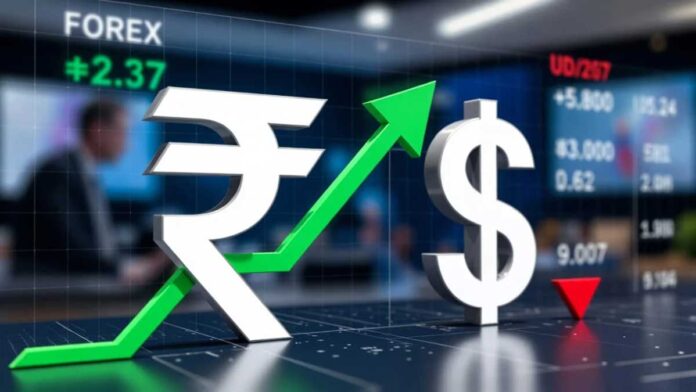 Indian rupee falls against US dollar amid oil price surge and FII outflows