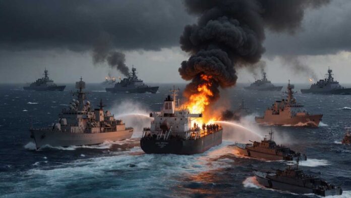 Hormuz Flashpoint: IRGC Gunfire Forces Indian Ships to Retreat, New Delhi Summons Iranian Envoy Hormuz Flashpoint: IRGC Gunfire Forces Indian Ships to Retreat, New Delhi Summons Iranian Envoy