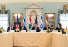 Israel–Lebanon Hold Rare U.S.-Hosted Talks as Hezbollah Rejects Efforts Amid Rising Iran Tensions Israel–Lebanon Hold Rare U.S.-Hosted Talks as Hezbollah Rejects Efforts Amid Rising Iran Tensions