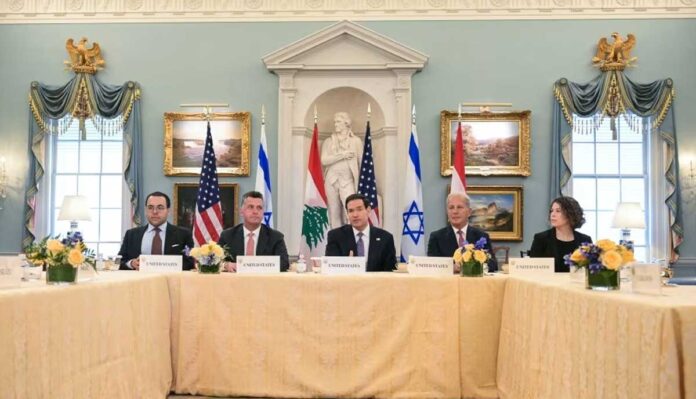 Israel–Lebanon Hold Rare U.S.-Hosted Talks as Hezbollah Rejects Efforts Amid Rising Iran Tensions Israel–Lebanon Hold Rare U.S.-Hosted Talks as Hezbollah Rejects Efforts Amid Rising Iran Tensions