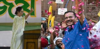 Kejriwal Joins Mamata Banerjee Campaign in Kolkata as West Bengal Heads for Final Phase Voting on April 29