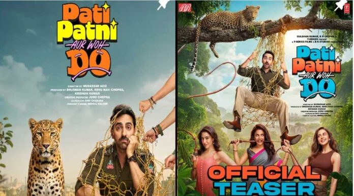 Ayushmann Khurrana Takes a Playful Dig at Marriage in ‘Pati Patni Aur Woh Do’ Teaser Packed With Comedy & Chaos Ayushmann Khurrana Takes a Playful Dig at Marriage in ‘Pati Patni Aur Woh Do’ Teaser Packed With Comedy & Chaos
