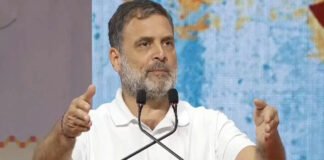 Rahul Gandhi addressing media on LPG crisis in India