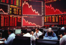 Indian Stock Market Crashes: Sensex Plunges Over 1,300 Points, Nifty Slips Below 22,250 Amid Global Tensions Sensex crash 1300 points Nifty below 22250 stock market fall India trading screen