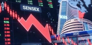 Sensex Falls 852 Points, Nifty Drops Nearly 1% as Rupee Weakens and Oil Prices Surge
