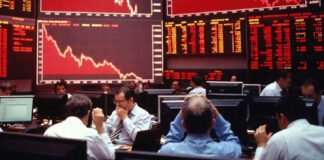 Indian stock market opens lower with Sensex and Nifty in red