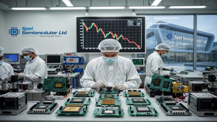 SPEL Semiconductor Q4 Loss Widens to ₹8 Crore as Operations Struggle Amid Funding Crunch; Stock Surges 8% SPEL Semiconductor Q4 Loss Widens to ₹8 Crore as Operations Struggle Amid Funding Crunch; Stock Surges 8%