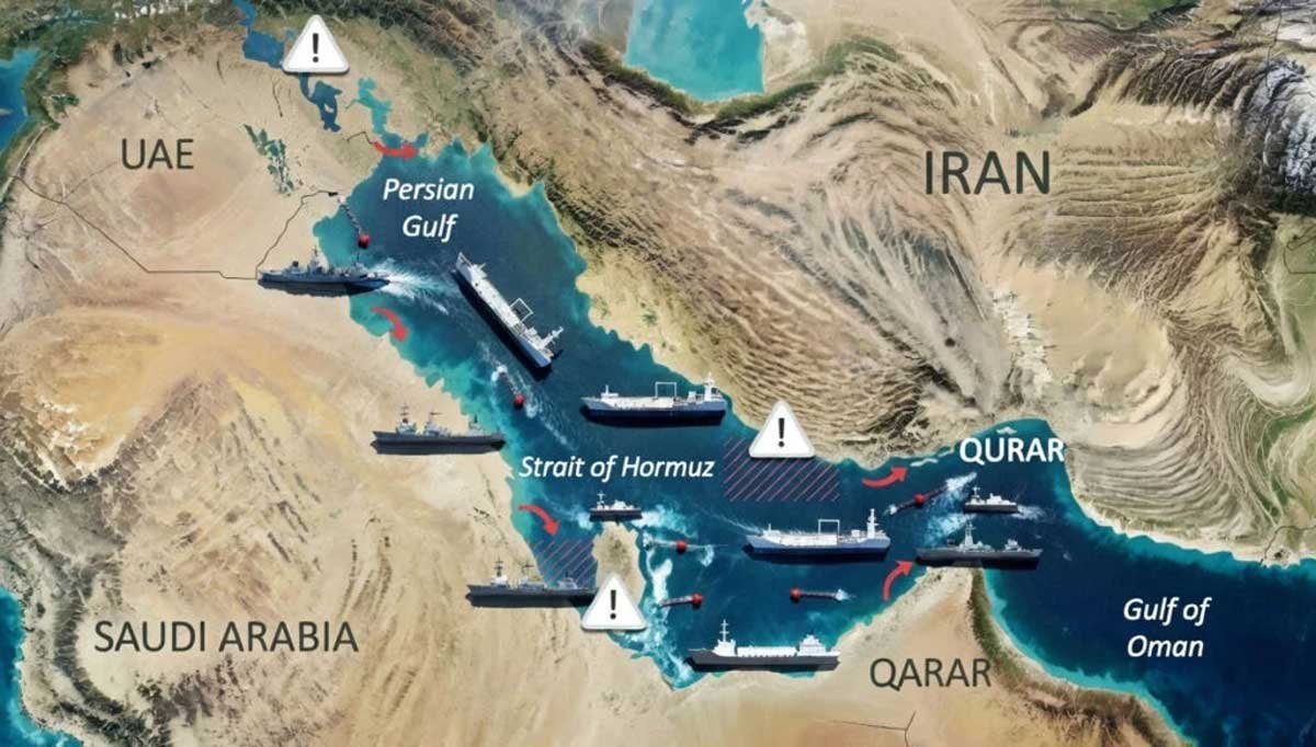 Iran Shuts Strait of Hormuz, Opens Fire on Vessels; Global Oil Supply ...