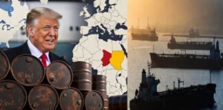 Oil tanker near Middle East waters amid rising crude oil prices and geopolitical tensions