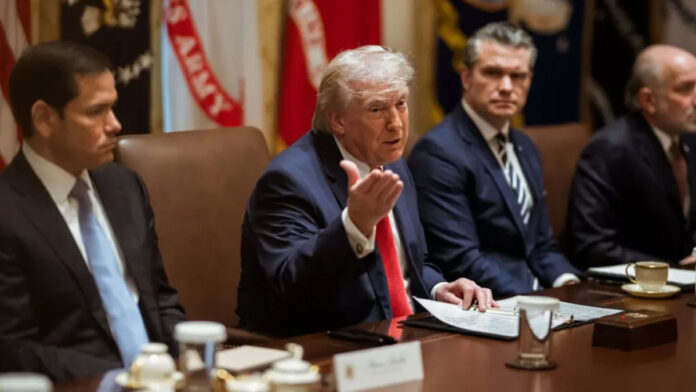 Trump Declares US–Iran Ceasefire With Hormuz Condition Trump announces a two-week US-Iran ceasefire