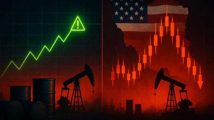 Oil Prices Surge as US Seizes Iranian Vessel; Tehran Threatens Retaliation, Ceasefire at Risk Oil Prices Surge as US Seizes Iranian Vessel; Tehran Threatens Retaliation, Ceasefire at Risk
