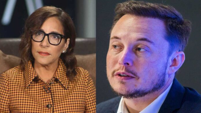 former X CEO Linda Yaccarino and Elon Musk former X CEO Linda Yaccarino and Elon Musk