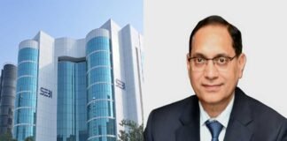 SEBI Chief Tuhin Kanta Pandey speaking at NSE conference discussing commodity derivatives and financial regulations