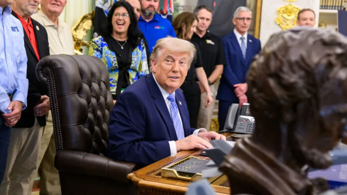 US President Donald Trump said he is willing to pursue diplomacy with Iran but emphasized that military options remain available if talks fail. US President Donald Trump said he is willing to pursue diplomacy with Iran but emphasized that military options remain available if talks fail.