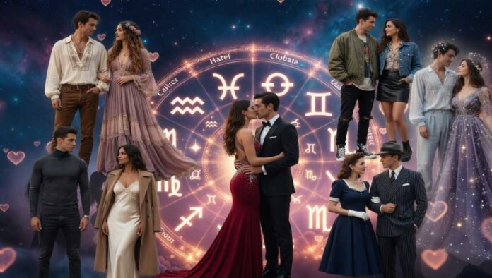 Best Zodiac Matches Love Compatibility Chart Zodiac compatibility chart showing best love matches for all 12 zodiac signs