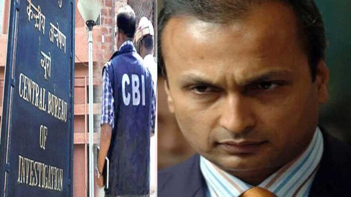 CBI Raids Anil Ambani Group Mumbai Fraud Probe 2026 CBI officials conducting raids at Reliance group offices in Mumbai during fraud investigation