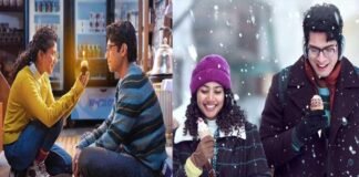 Junaid Khan and Sai Pallavi romantic scene in Ek Din movie Japan
