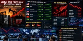 Global bond market volatility and rising crude oil prices impacting India and emerging economies