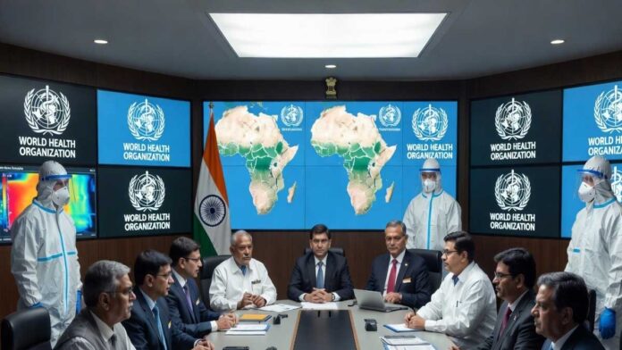 India Strengthens Ebola Surveillance Amid Global Health Emergency Indian health officials review Ebola preparedness measures during high-level government meeting in New Delhi